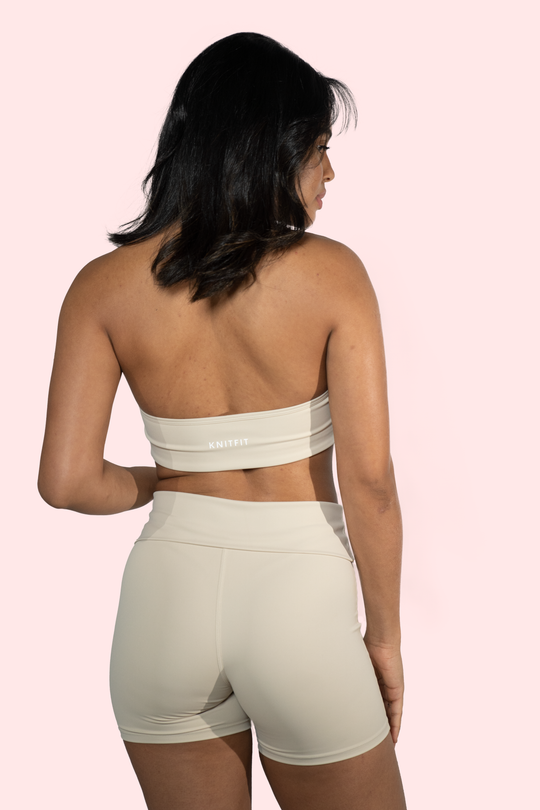 Adjustable Curve Shorts - Sandstorm Beige