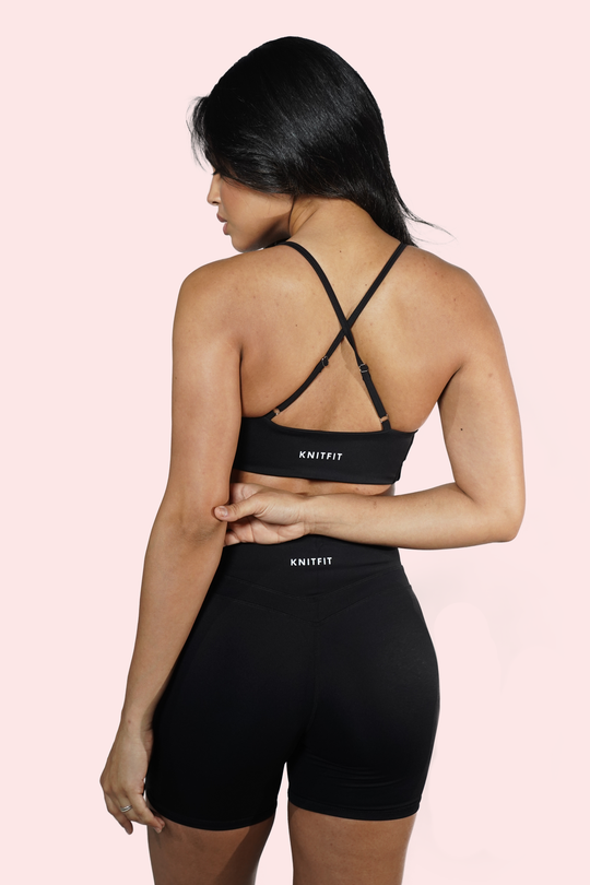 Sculpt Bra - Midnight Black