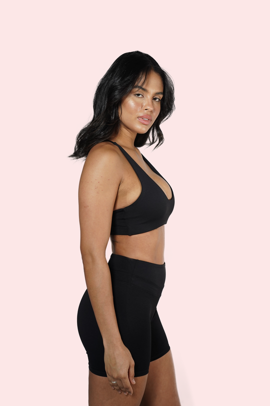 Sculpt Bra - Midnight Black