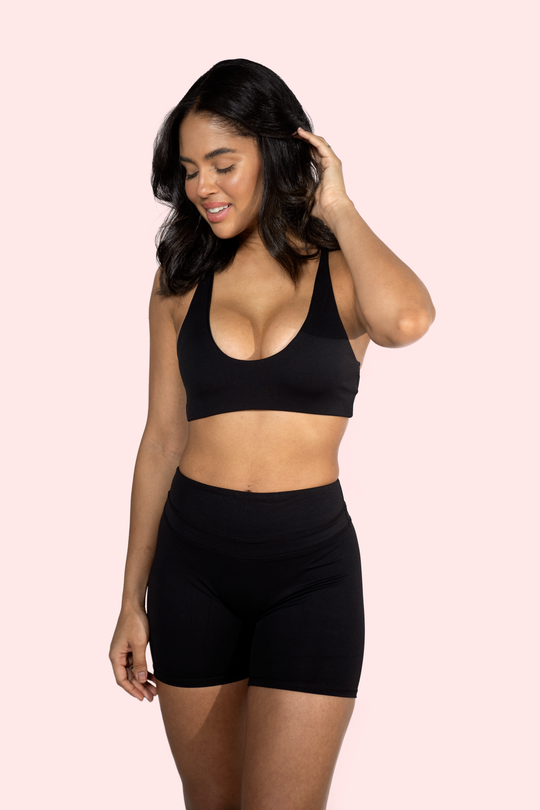 Sculpt Bra - Midnight Black