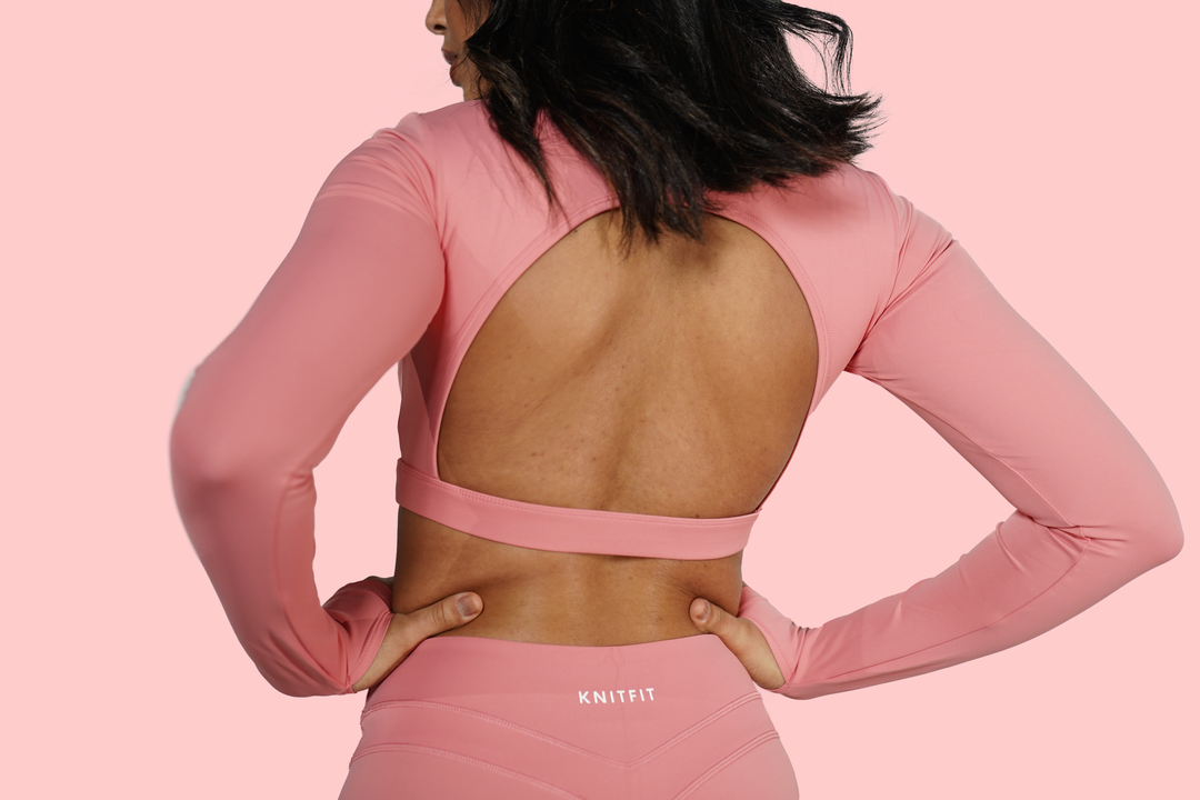 Sculpt Long Sleeve - Soft Peach