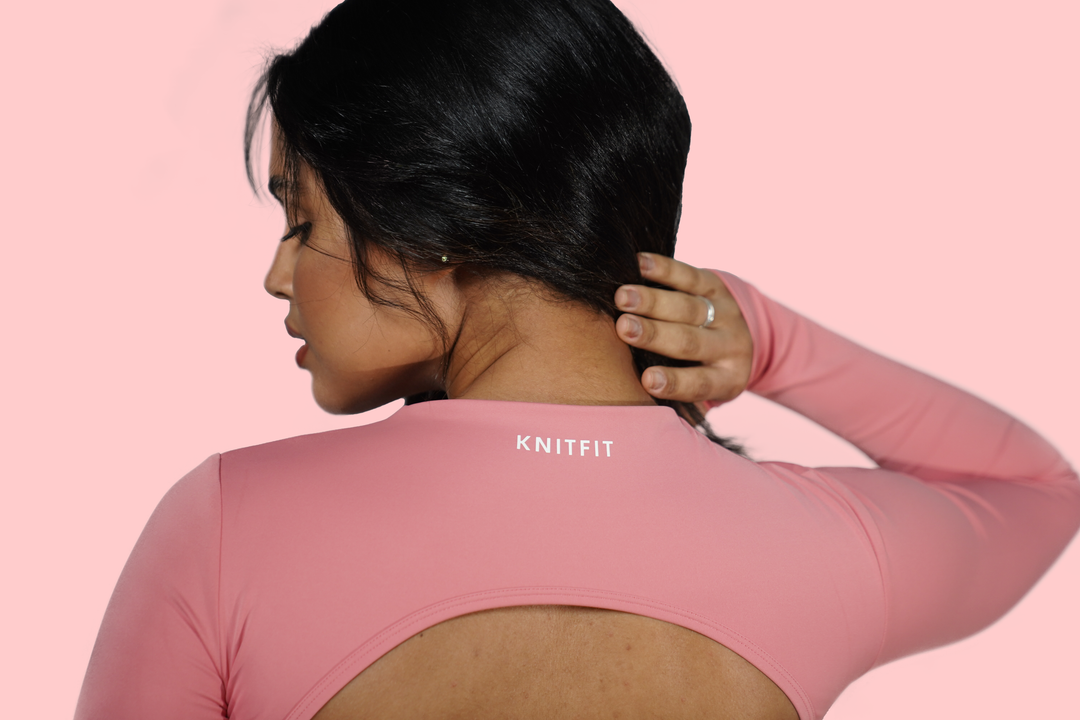 Sculpt Long Sleeve - Soft Peach
