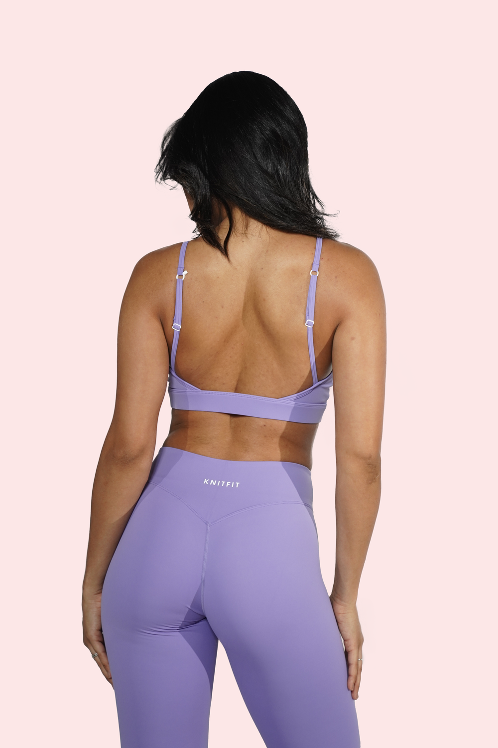 Sculpt Flared Leggings - Orchid Purple