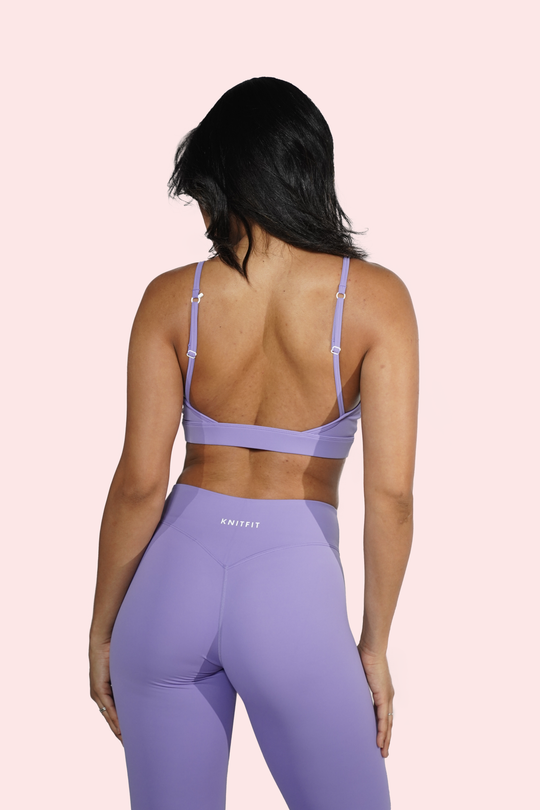 Sculpt Flared Leggings - Orchid Purple