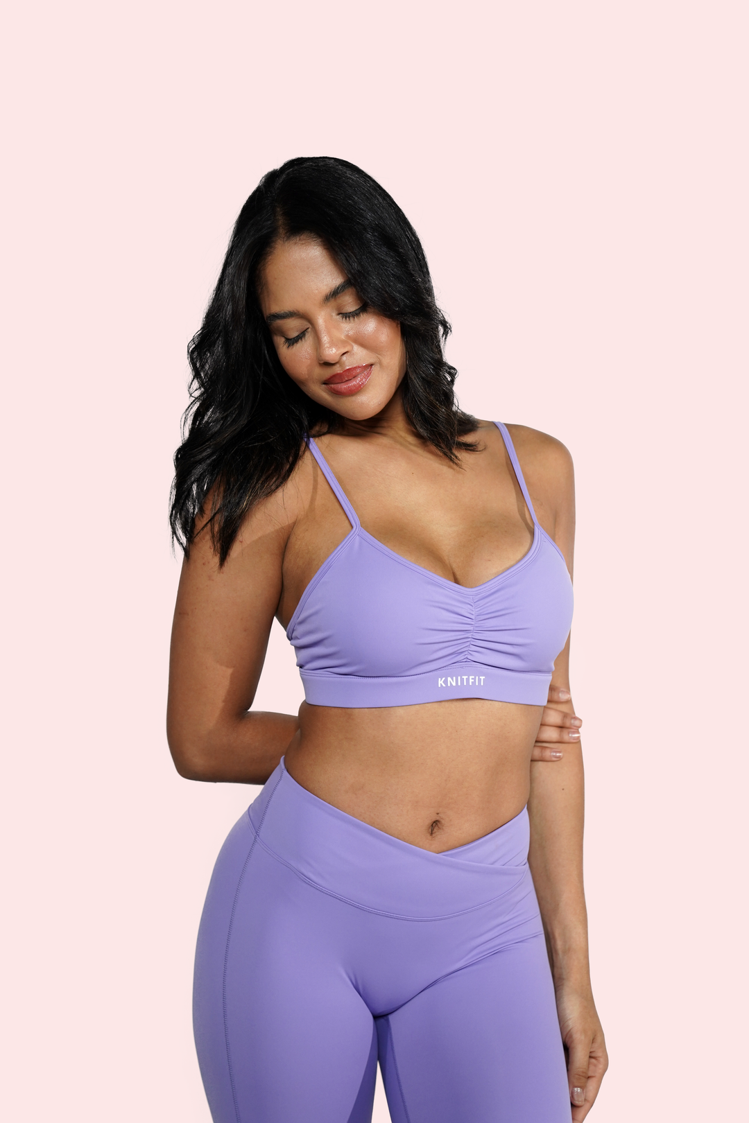 Sculpt Flared Leggings - Orchid Purple