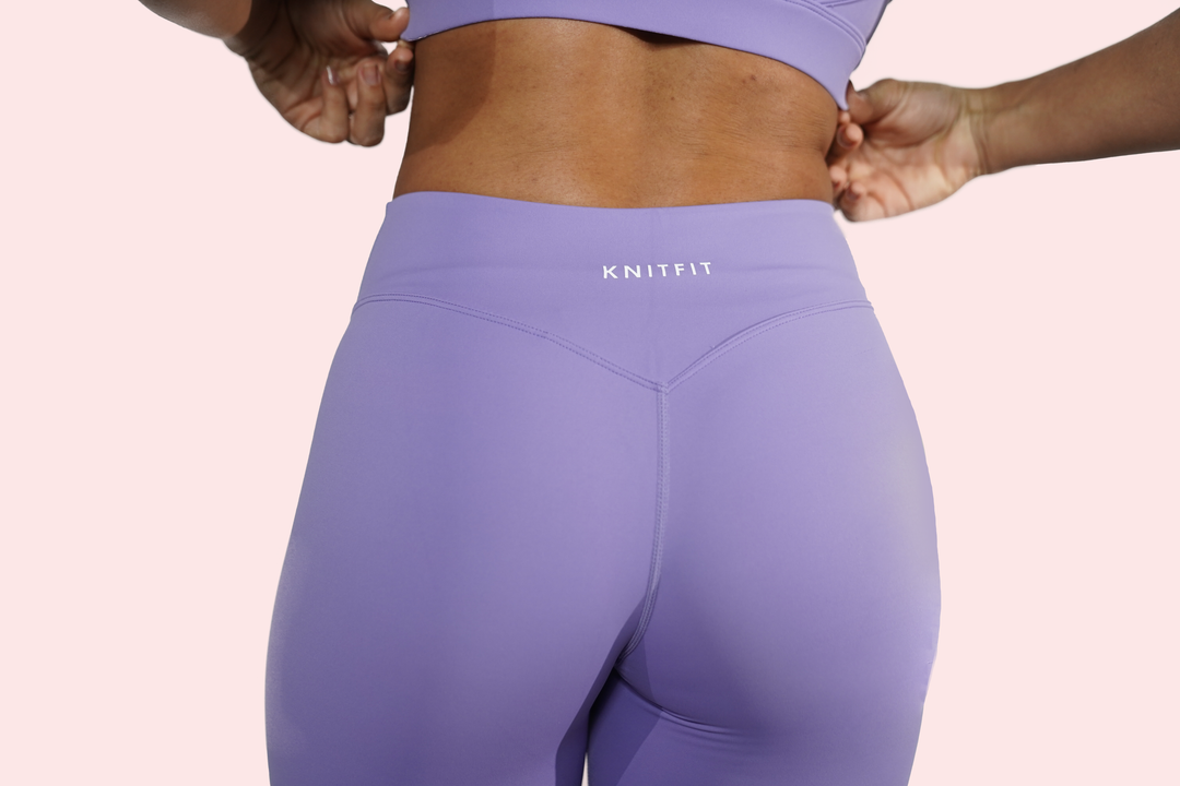 Sculpt Flared Leggings - Orchid Purple