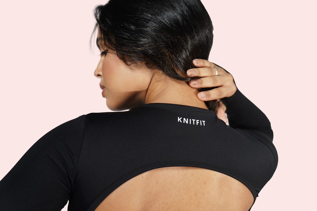 Sculpt long Sleeve - Midnight Black