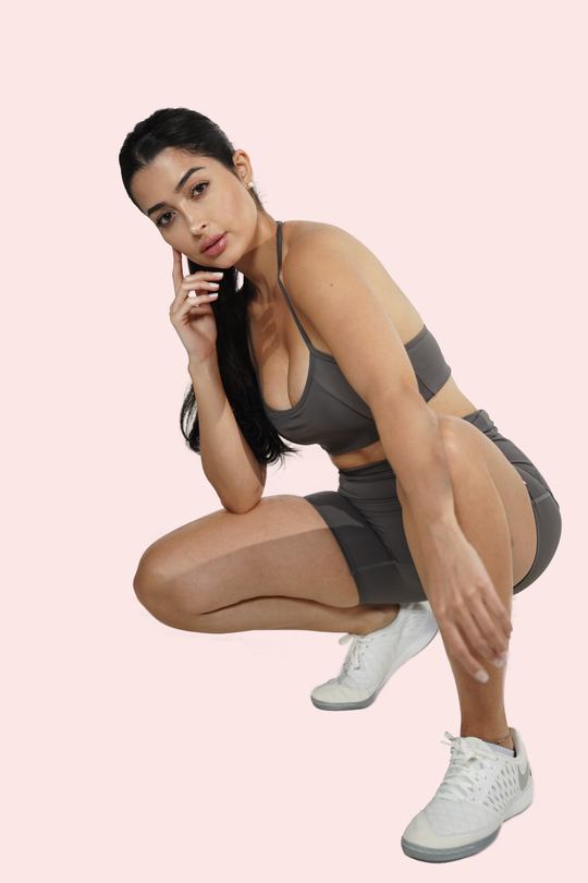 Sculpt Bra - Storm Grey