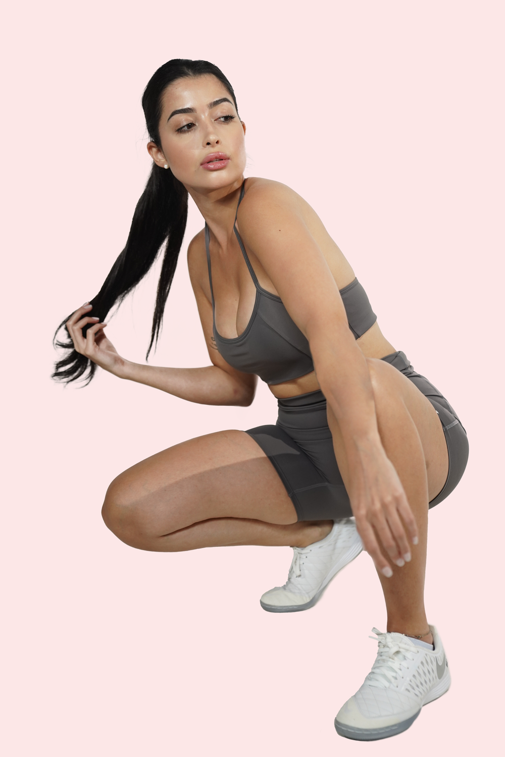 Adjustable Curve Shorts - Storm Grey