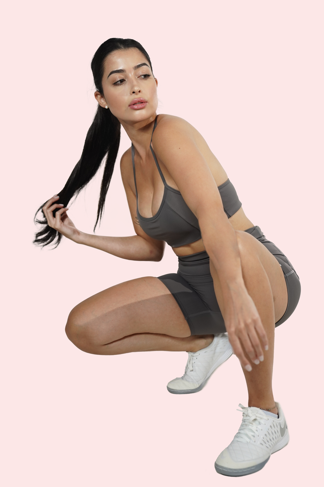 Adjustable Curve Shorts - Storm Grey