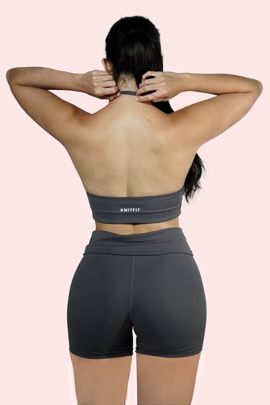 Adjustable Curve Shorts - Storm Grey