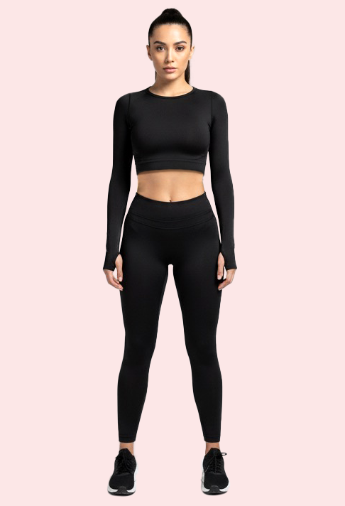 Essential Sculpt Leggings - Midnight Black