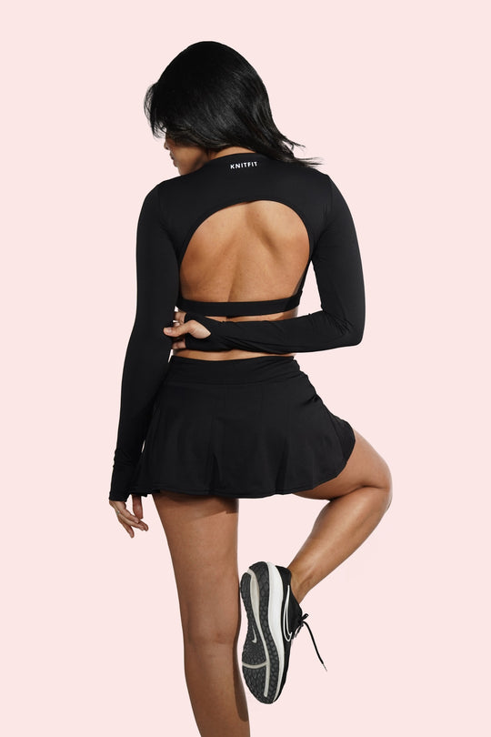 Sculpt long Sleeve - Midnight Black